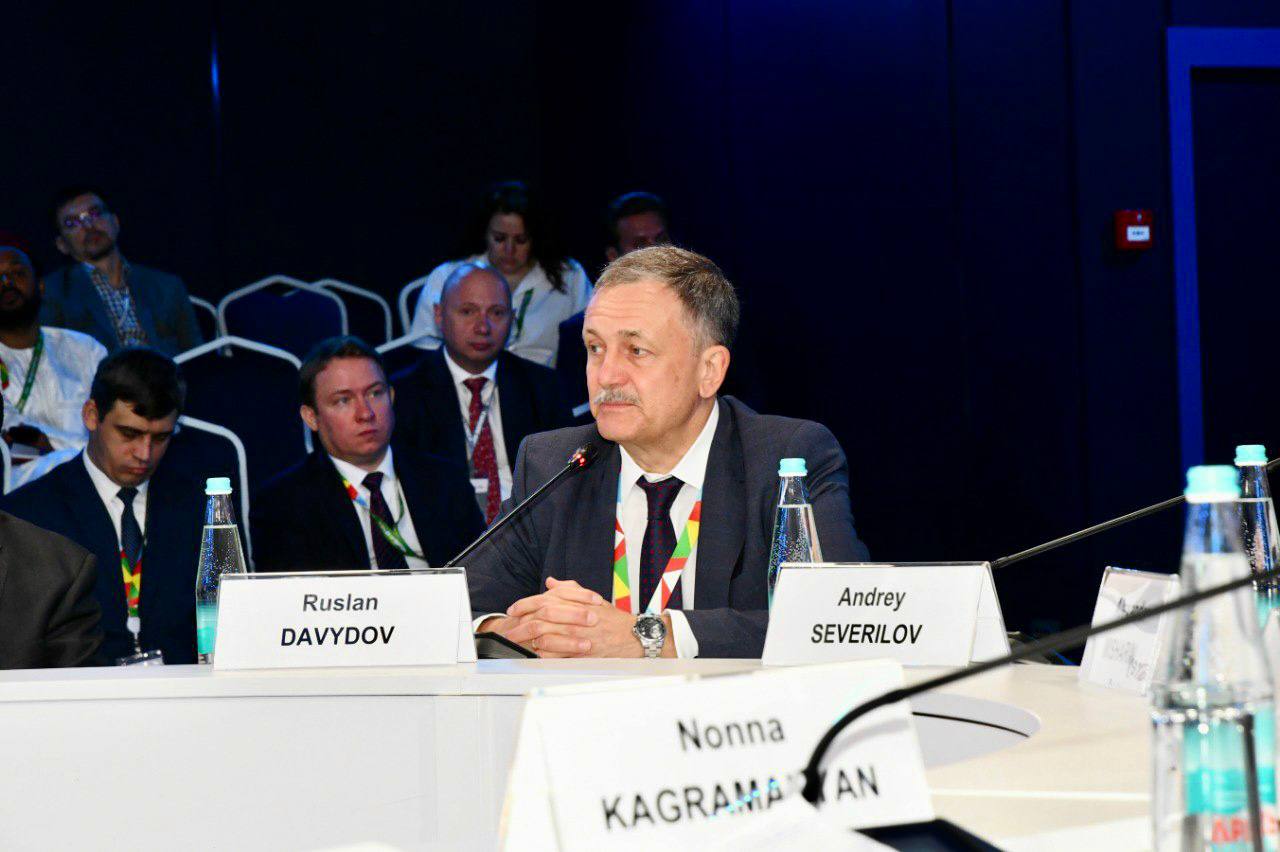 Руслан Давыдов принял участие в форуме Россия - Африка